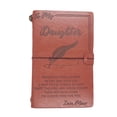 thumbnail image 1 of Daughter From Mom GIFTRRY To My Daughter Leather Journal 140 Page Refillable Writing Journal Christmas Birthday for Daughter From Mom Daughter for Adult, 1 of 2
