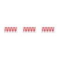 thumbnail image 1 of yingyy Party Cake Fondant Plastic Stencil Reusable Foldable Border Sugar Sieve Mould Icing Template Baking Tool Home Bakeware JY-6153 3Set, 1 of 6