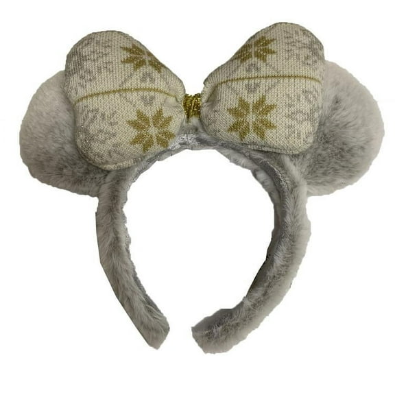 Disney Ears Headband - Minnie Mouse - Fuzzy Sweater