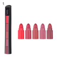 thumbnail image 2 of Lipstick 5 Colors In One Non-stick Cup Velvet Ladies Makeup Matte Lipstick for Girls, 2 of 10