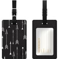 thumbnail image 1 of Centon%20Electronics%20Otm%20Essentials%20Black%20Leather%20Bag%20Tag, 1 of 1