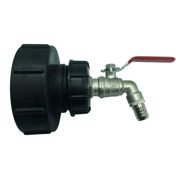 Reemplazo del conector del adaptador del tanque IBC (rosca gruesa de 100 mm, de 14-32 mm) - 16 mm Zulema Adaptador de tanque de agua IBC 1000L