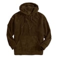 thumbnail image 1 of Sudadera con capucha de color sólido de otoño e invierno para hombre Jersey suelto de moda Pompotops oipoqjl17023, 1 of 8