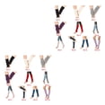 thumbnail image 1 of 1 par de calcetines de baile latino Sonducket Azul 2Conjunto, 1 of 6