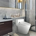 thumbnail image 2 of VOVO Siège de Toilette Bidet Style, Siège Chauffant, Chaud, Sec et Étanche, Veilleuse DEL, Rond, 2 of 7