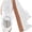White, variant on Women's Ribbon Lace-Up Fashion Sneakers Arch Support Walking Shoes