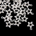 thumbnail image 2 of 50pcs  Charms Five-Pointed Star Pendant Beads Jewelry Findings, 2 of 7