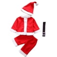 thumbnail image 1 of Nuevo disfraz de Navidad para niños, disfraz de Papá Noel, ropa para niños con sombrero, tutú de Cosplay para niña, vestidos rojos, regalo de fiesta de Carnaval, 1 of 4