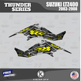 thumbnail image 3 of Kalair GFX Graphics Kit for Suzuki LTZ400 (2003-2008) Thunder Series, 3 of 5