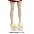thumbnail image 5 of Yokua Women's Soft Stretch Semi Opaque Solid Colored Footed Pantyhose Tights, 5 of 21