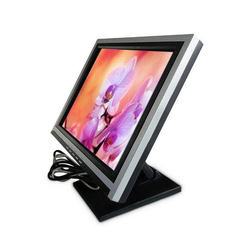 15" Touchscreen Monitor LCD POS System Kassenmonitor 1024x768 für Cafe Retail DE 