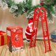 thumbnail image 1 of Christmas Decoration Ladder Santa Claus Climbing Beads Gift Decoration, 1 of 5