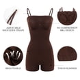 thumbnail image 4 of Vaslanda Shapewear for Women Seamless Tummy Control Bodysuit with Removable Straps, 4 of 6