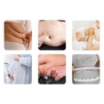 thumbnail image 4 of Faja moldeadora de cintura elástica, control de abdomen, deportiva, adelgazante, faja para el vientre Beige XL, 4 of 9