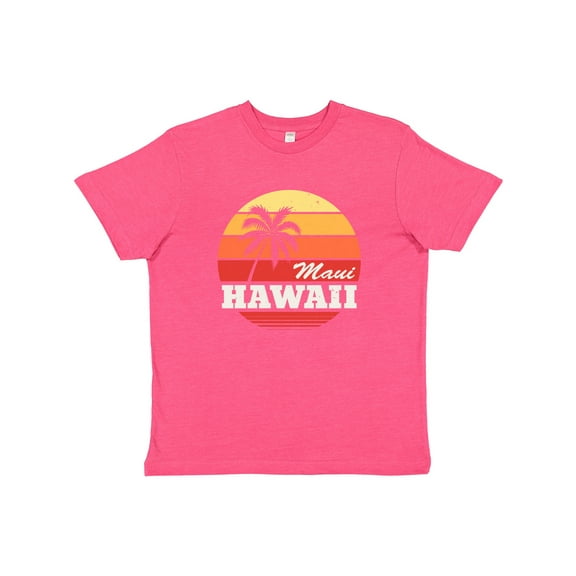 Inktastic Maui Hawaii Retro Sunset Youth T-Shirt