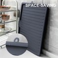 thumbnail image 4 of LOVEVER 18 x 13” Kitchen Drain Board  Large Plastic Draining Tray with Side Drop Slope Diversion  Side Dish Drying Tray  Dish Drainer Drip Rack Tray with Non-Slip Base, 4 of 6