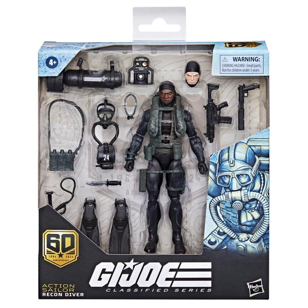 G.I. Joe, Action Sailor, 6 inch, 60th Anniversary Recon Diver
