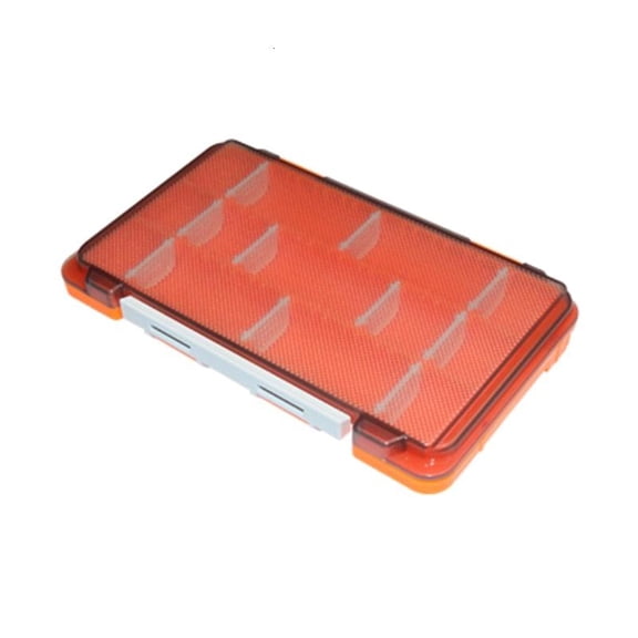 CEORPER Clear Fishing Lures Storage Box with Adjustable Dividers Tackles Dividers Boxes