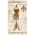 thumbnail image 5 of Gango Home Decor Vintage Paris Eiffel Tower Wall Art Set; Six Beige 12x12, 10x18in Posters, 5 of 7