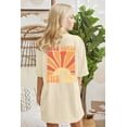 thumbnail image 4 of MOUSYA Graphic Tees Women Oversized T-Shirts: Summer Hawaiian Beach Tops Shirts Hawaii Tropical Beachy Short Sleeve Outfit, 4 of 13