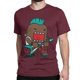 thumbnail image 1 of Camiseta Punk Domo Kun para hombre y mujer, diseño de dibujos animados, color marrón, Domo, algodón puro, manga corta, cuello redondo, ideal como regalo., 1 of 7