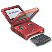 Nintendo GBA GameBoy Game Boy Advance SP - Flame Red - Used