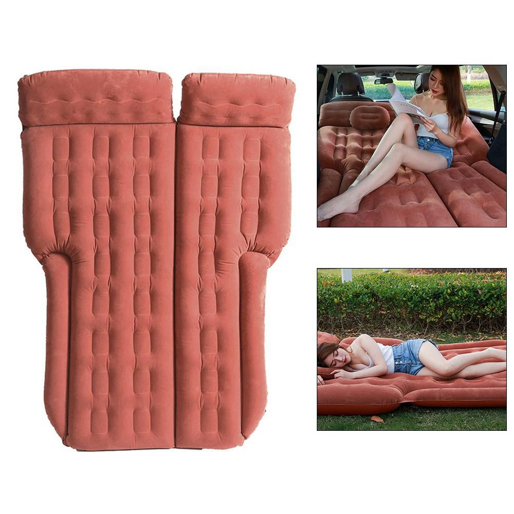Details about   185*110cm SUV Inflatable Mattress Travel Camping Car Air Bed Back Seat/COFFEE. 
