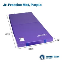 Tumbl Trak Junior Practice Mat, Purple