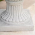thumbnail image 6 of Noble House Antique Outdoor Cast Stone Roman Urn Planter in Antique White, 6 of 9