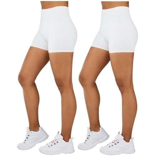 Gilbin Ultra Soft High Waist Yoga Stretch Mini-Bike Shorts for Women-Many  Colors-One Size & Plus Size : : Clothing, Shoes & Accessories