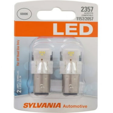 Sylvania 2357 White SYL LED Mini Bulb, Pack of 2