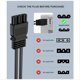 thumbnail image 5 of Cable de Alimentación de Repuesto para Pedal de Máquina de Coser (033770217, HD1000, HD3000, 128 2212 7318, Enchufe Estadounidense), 5 of 5