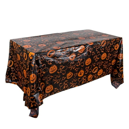 

ELENXS Waterproof Halloween Party Tablecloth Party Decoration Halloween Horror Tablecloth for Christmas Halloween