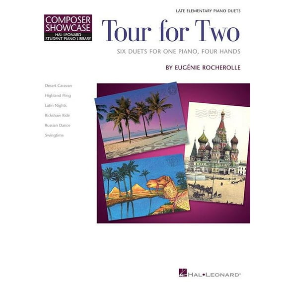 Tour for Two: Hlspl Composer Showcase Nfmc 2020-2024 Selection 1 Piano, 4 Hands (Paperback)