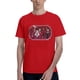 thumbnail image 2 of Hazbin Hotel Hombres Camiseta Texto Gráfico Piscina Impresión 3D Calle Casual Manga Corta Impreso Ropa Básica Rojo/3XL, 2 of 6