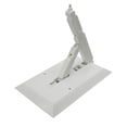 thumbnail image 1 of Action Figure Doll Stands Sturdy Bracket Display Base for 6" Model 1/144 Toy White, 1 of 6