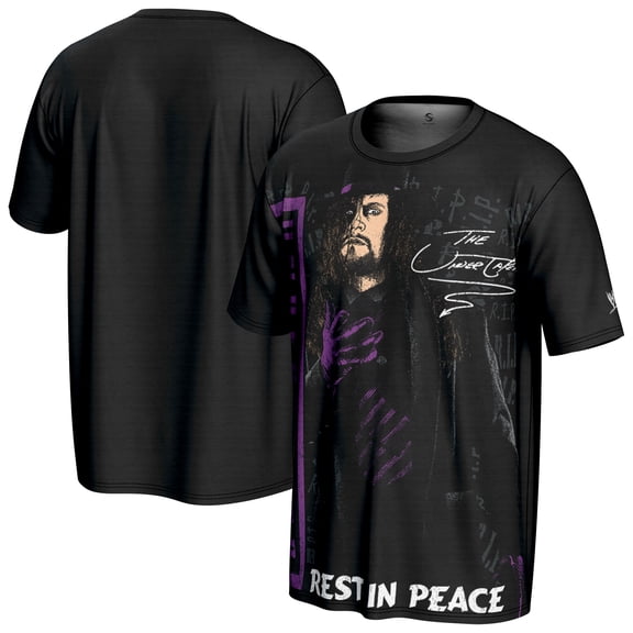 Men's ProSphere Black The Undertaker Rest In Peace T-Shirt