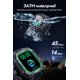thumbnail image 3 of Reloj inteligente resistente al agua para hombres, reloj deportivo con pantalla táctil de 1,69 pulgadas, compatible con Android iOS, 3 of 5
