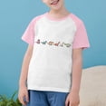 thumbnail image 3 of RXIRUCGD 2025 Vêtements d'Été pour Enfants Tout-Petits Garçons Filles Mode Mignon Col Rond Imprimé Manches Courtes Haut, 3 of 7
