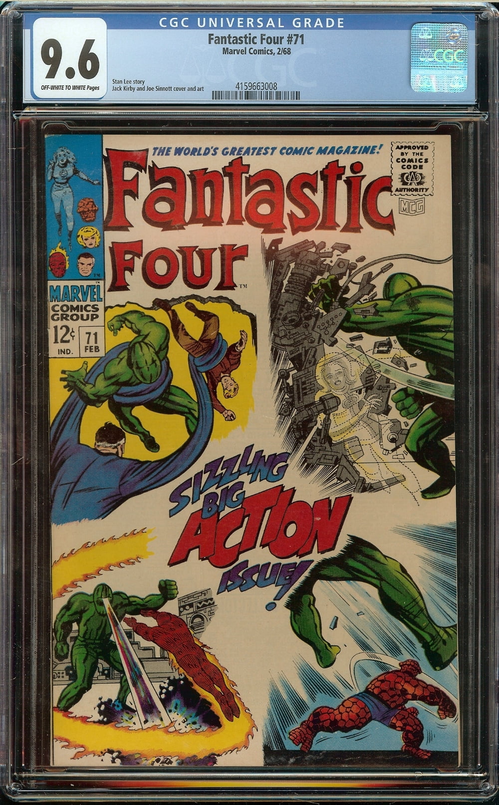 Cover of Fantastic Four #71