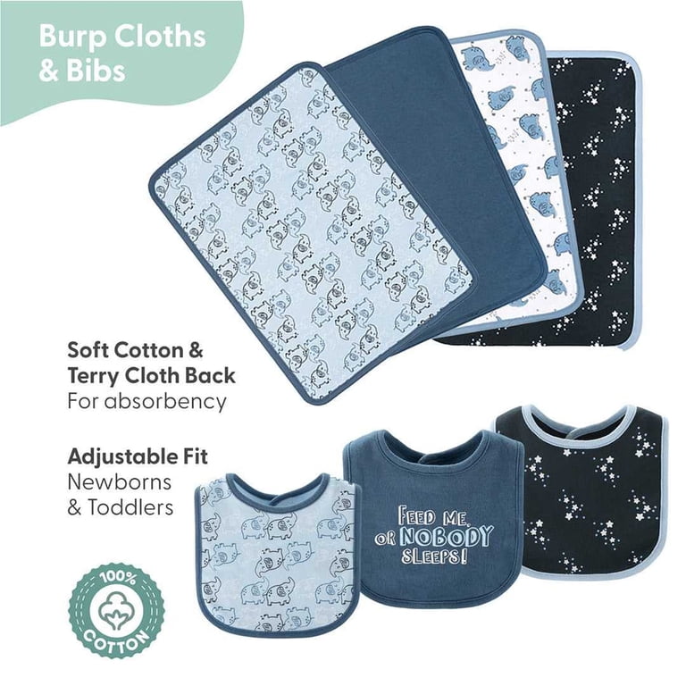 The Peanutshell Newborn Layette, 30-Piece Blue Elephant Set photo 7