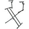 PylePro PKS60 Musical Keyboard Stand - 220.00 lb Load Capacity - 51.0" Height - Steel - Pyle
