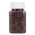thumbnail image 3 of Qiilu Tools, Beads,1000PCS/Bottle 5MM Silicone Lining Rings Loops Beads Tools For Human 5 Colors, 3 of 3