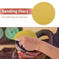 thumbnail image 2 of Unique Bargains 6 Inch Sanding Discs Round Hook and Loop Sandpaper- 50 PCS ["220"], 2 of 7