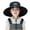Black, variant on Hats for Girls Kids Sun Hat with Solar Charging, 3-Speed Cooling, Water-Resistant Wide Brim Solar Fan Hat for Kids, Hat with 1 Solar Power Fan, Bucket Hats for Child