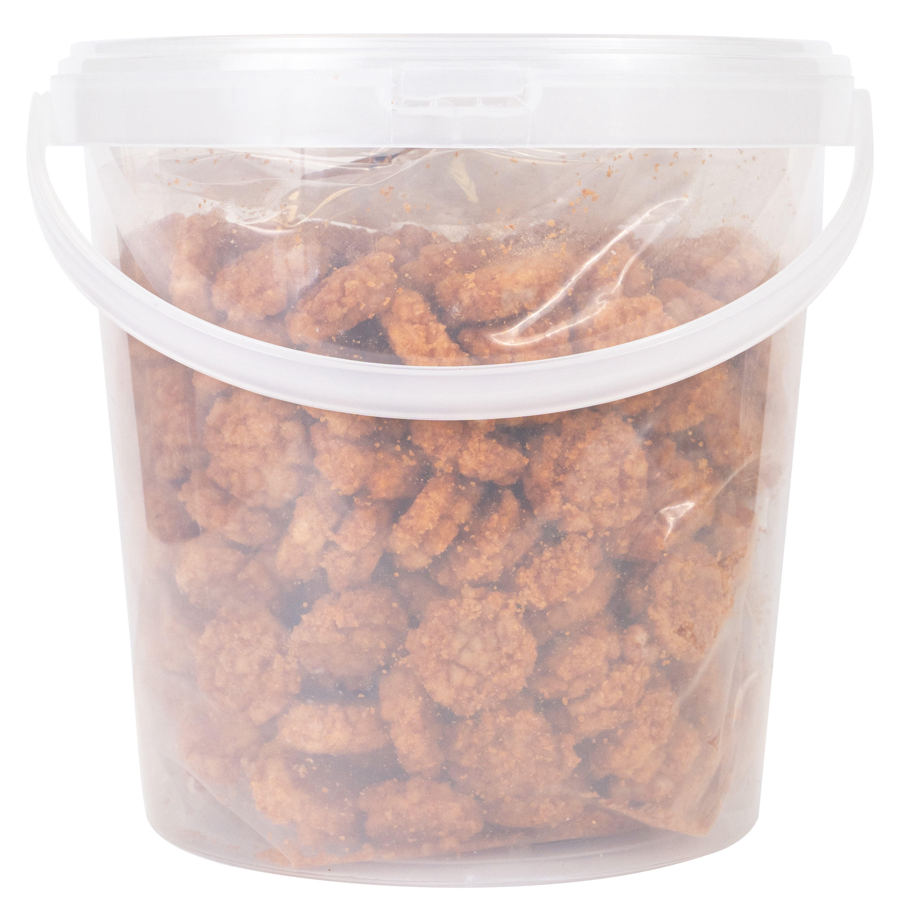 Enjoy Shoyu Age Arare Tub (22 oz), Rice Cracker, Resealable Bucket, Contains Wheat and Soy