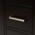 thumbnail image 2 of ARIEL 49" Bathroom Vanity with 1.5" Edge Pure White Quartz Countertop & Backsplash, Center Rectangular Sink, 2 Soft Closing Doors, 9 Full Extension Dovetail Drawers, Brushed Nickel - Midnight Blue, 2 of 8