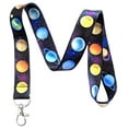 thumbnail image 2 of Science Print Lanyard Key Chain Id Badge Holder (Solar System), 2 of 3