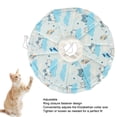 thumbnail image 3 of Cat Cone Collar, Adjustable Drawstring Breathable And Protective Cat Elizabethan Collar For Cat Kitten Prevent From Licking Wounds, 3 of 8