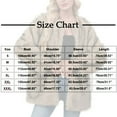 thumbnail image 2 of HTNBO Women's Fashion Faux Fur Coat Winter Fluffy Jacket Casual Shaggy Parka Overcoat Thick Coats Outerwear, 2 of 8
